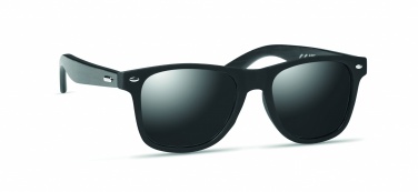 Logo trade corporate gift photo of: Sunglasses with bamboo arms NARVA