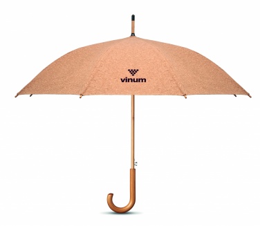 Logotrade promotional giveaway image of: 25 inch cork umbrella