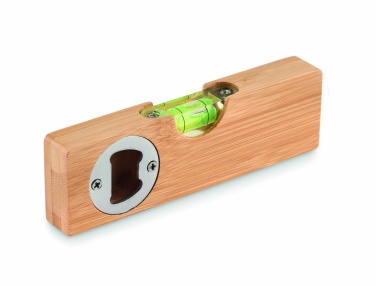 Logo trade advertising product photo of: Spirit level and bottle opener