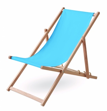 Logotrade promotional product picture of: Beach chair in wood