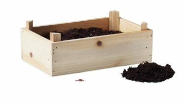 Logotrade promotional product picture of: Strawberry kit in wooden crate