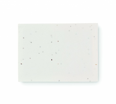 Logo trade promotional product photo of: Seed paper sticky note pad