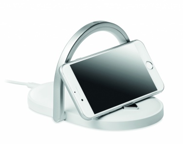 Logo trade promotional giveaway photo of: Light and wireless charger 10W