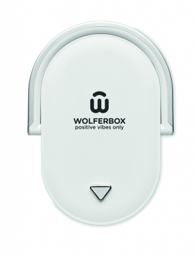 Logo trade corporate gifts picture of: Light and wireless charger 10W