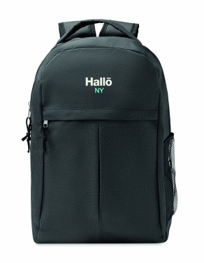 Logotrade promotional items photo of: 600D RPET 2 tone backpack