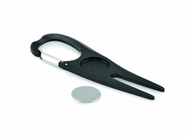 Logo trade business gifts image of: Aluminium golf divot tool
