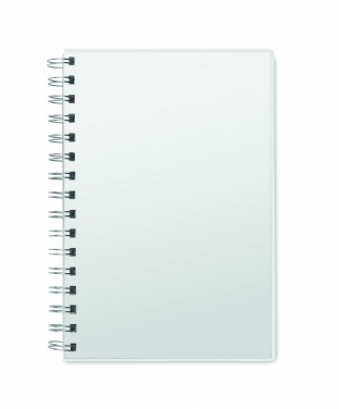 Logotrade corporate gift image of: A5 RPET notebook recycled lined