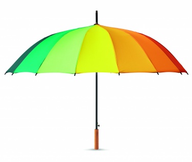 Logotrade promotional giveaways photo of: 27 inch rainbow umbrella