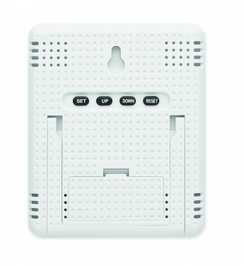 Logo trade promotional merchandise image of: Bamboo weather station