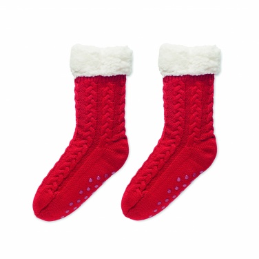 Logo trade advertising product photo of: Pair of slipper sock M
