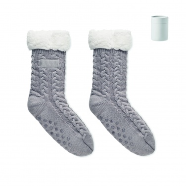 Logo trade promotional merchandise image of: Pair of slipper sock M