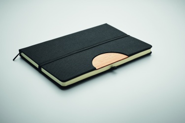 Logo trade promotional giveaways picture of: A5 RPET notebook 80 lined