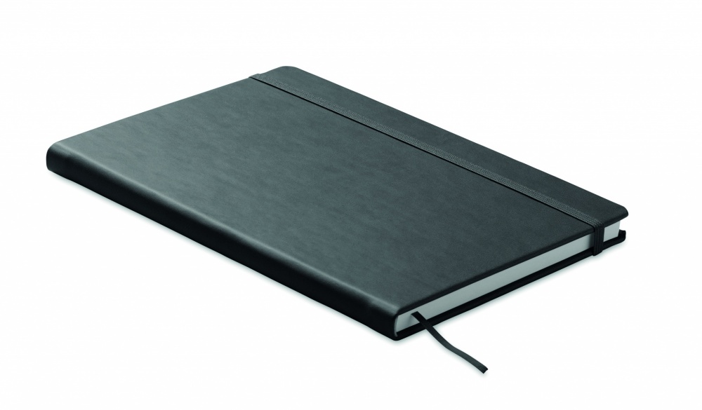 Logo trade corporate gifts image of: A5 recycled page notebook