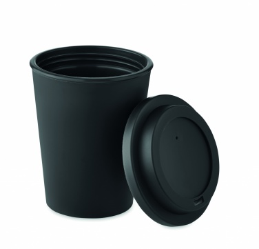 Logo trade promotional merchandise picture of: Double wall tumbler PP 300 ml