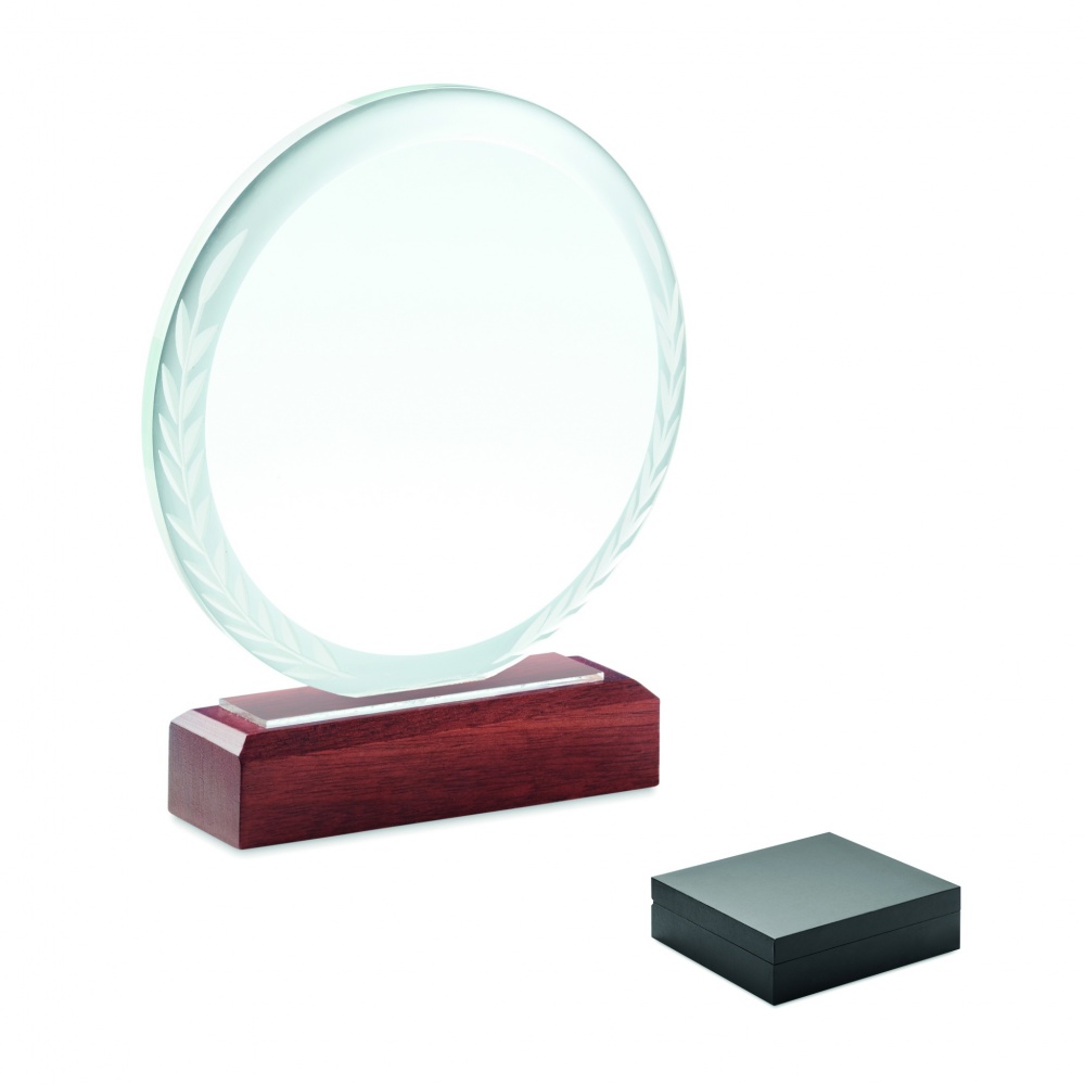 Logotrade corporate gifts photo of: Round award plaque