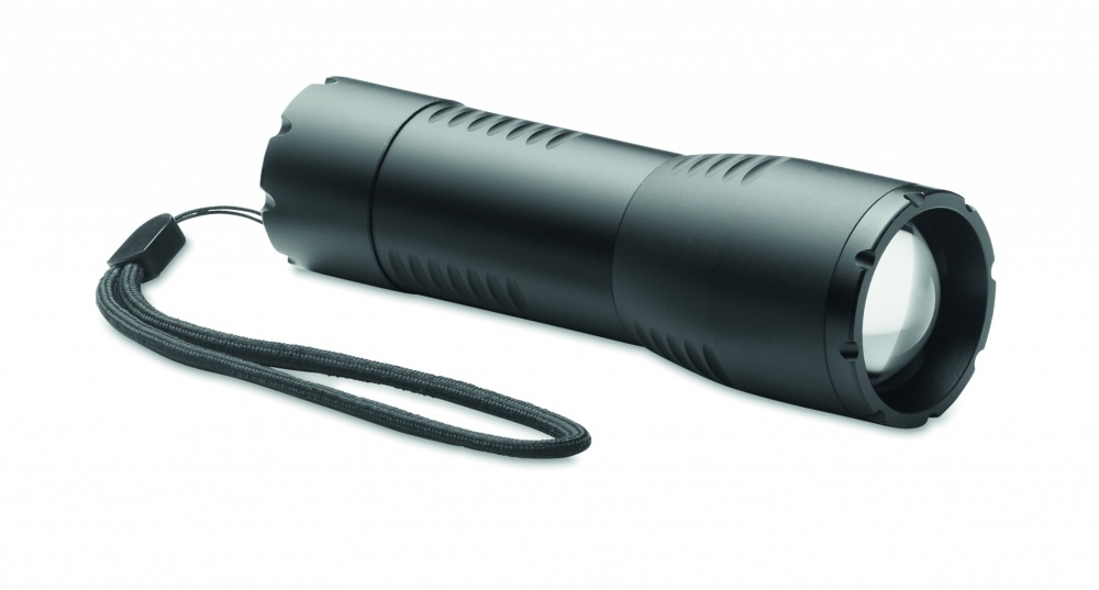 Logo trade promotional product photo of: Small aluminium LED flashlight