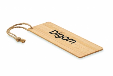 Logotrade advertising products photo of: Bamboo bookmark
