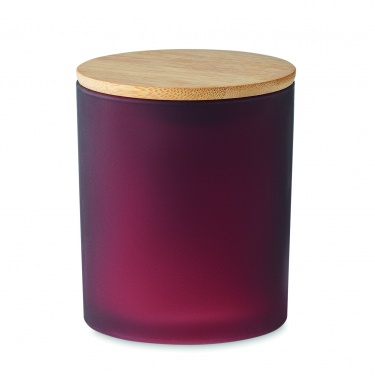 Logotrade promotional merchandise image of: Plant based wax candle 280 gr