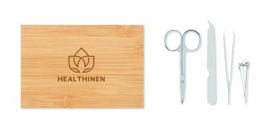 Logo trade business gift photo of: Manicure nail tool set