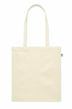 Logotrade promotional product image of: Organic cotton shopping bag