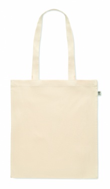 Logo trade promotional gifts picture of: Organic cotton shopping bag