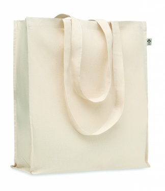 Logo trade promotional giveaways image of: Organic cotton shopping bag
