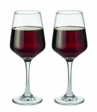 Logotrade promotional giveaways photo of: Set of 2 wine glasses