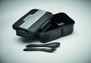 Logotrade promotional item image of: Lunch box with cutlery in PP