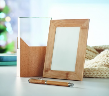 Logotrade promotional item picture of: Bamboo photo frame