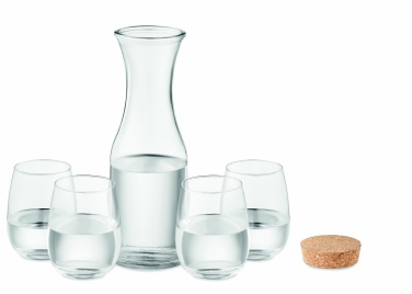 Logotrade advertising product image of: Set of recycled glass drink