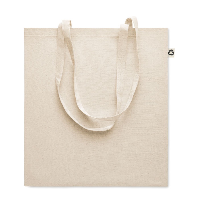 Logotrade promotional merchandise picture of: Recycled cotton shopping bag