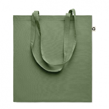 Logo trade promotional merchandise photo of: Recycled cotton shopping bag