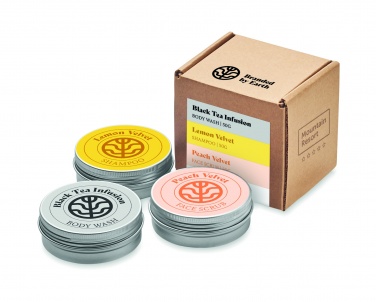 Logo trade advertising products picture of: Vegan Gift travel set