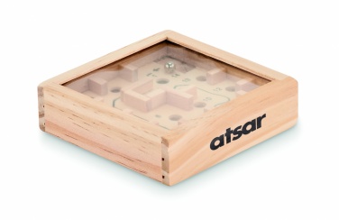 Logotrade corporate gifts photo of: Pine wooden labyrinth game
