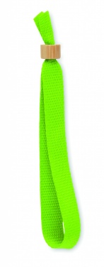Logo trade advertising products picture of: RPET polyester wristband