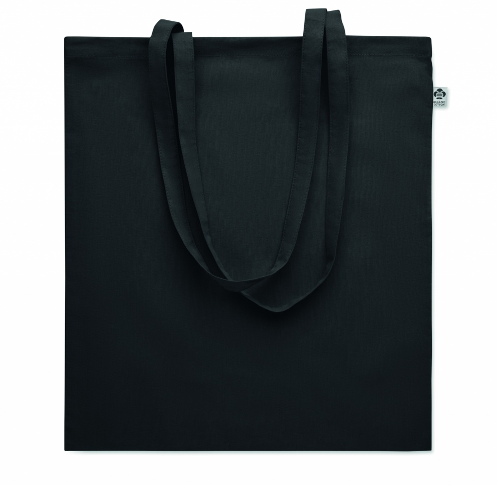 Logo trade promotional gift photo of: Organic Cotton shopping bag