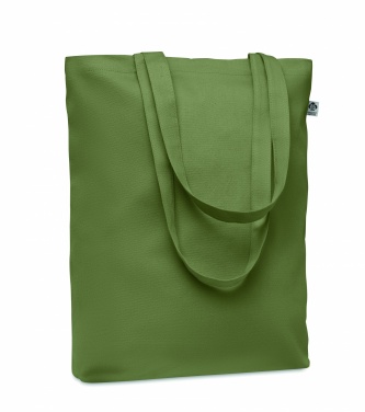 Logo trade promotional items image of: Canvas shopping bag 270 gr/m²