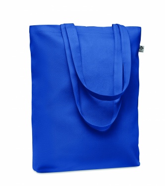 Logo trade corporate gifts picture of: Canvas shopping bag 270 gr/m²