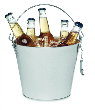 Logotrade promotional merchandise photo of: Metal beer bucket 4L