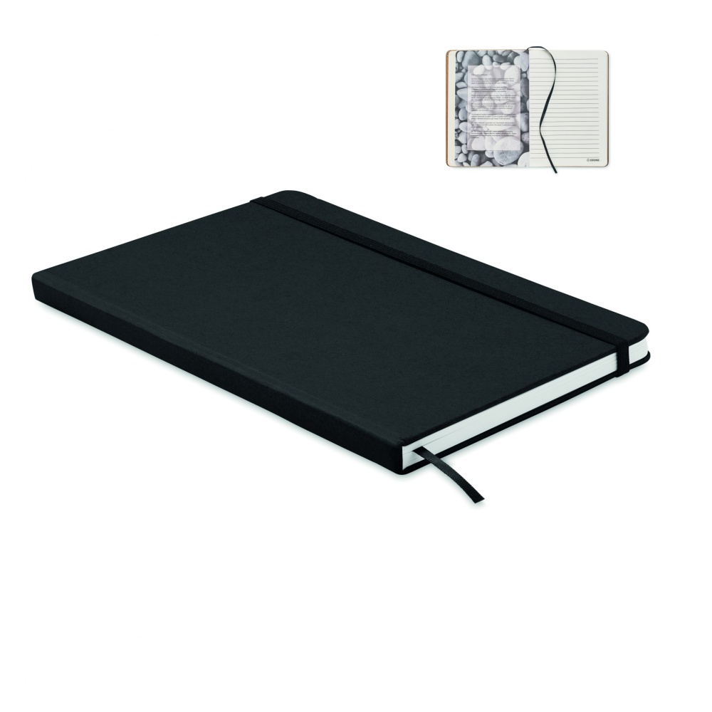 Logo trade business gift photo of: A5 notebook recycled carton