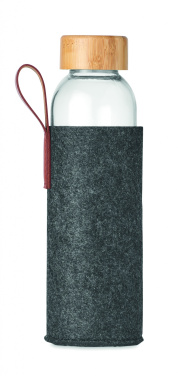 Logo trade promotional product photo of: Glass bottle 500 ml