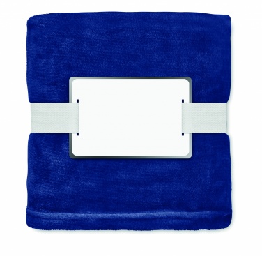 Logo trade promotional product photo of: RPET fleece blanket 280 gr/m²