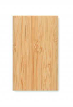 Logotrade promotional products photo of: 4000 mAh Bamboo power bank