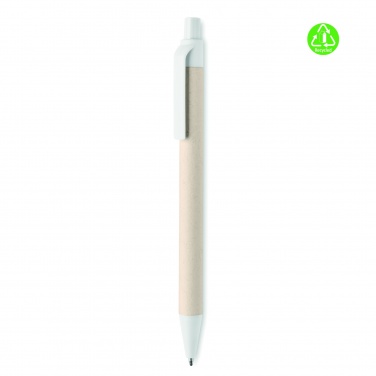 Logo trade promotional products image of: Milk carton paper ball pen