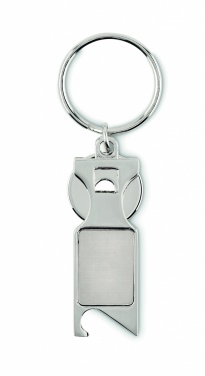 Logotrade promotional gifts photo of: Euro Token key ring Porvoo