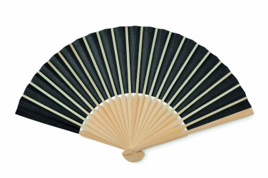 Logo trade promotional products picture of: Manual hand fan