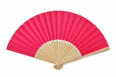 Logo trade promotional items image of: Manual hand fan