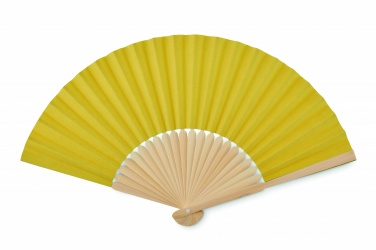 Logo trade promotional merchandise image of: Manual hand fan