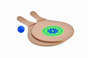 Logo trade corporate gifts image of: Beach tennis set