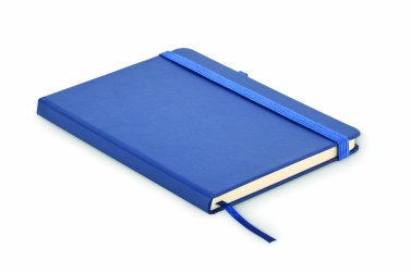 Logo trade corporate gifts image of: Recycled Leather A5 notebook